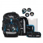 Schulranzen Pack ??? Set 6-teilig Modell 2025 Bärdektiv, Farbe: schwarz, Marke: Ergobag, EAN: 4057081201006, Abmessungen in cm: 28x40x25, Bild 1 von 6