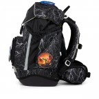 Schulranzen Pack Reflex Glow Set 6-teilig Modell 2025 Super ReflektBär, Farbe: schwarz, Marke: Ergobag, EAN: 4057081200481, Abmessungen in cm: 28x40x25, Bild 4 von 9