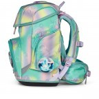 Schulranzen Cubo Reflex Glow Set 5-teilig Modell 2025 ZauBärwelt, Farbe: grün/oliv, Marke: Ergobag, EAN: 4057081192328, Abmessungen in cm: 28x38x25, Bild 4 von 9