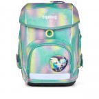 Schulranzen Cubo Reflex Glow Set 5-teilig Modell 2025 ZauBärwelt, Farbe: grün/oliv, Marke: Ergobag, EAN: 4057081192328, Abmessungen in cm: 28x38x25, Bild 3 von 9
