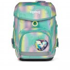 Schulranzen Cubo Reflex Glow Set 5-teilig Modell 2025 ZauBärwelt, Farbe: grün/oliv, Marke: Ergobag, EAN: 4057081192328, Abmessungen in cm: 28x38x25, Bild 2 von 9