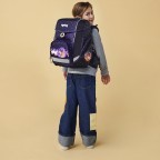Schulranzen Cubo Reflex Glow Set 5-teilig Modell 2025 SternguckBär, Farbe: flieder/lila, Marke: Ergobag, EAN: 4057081192397, Abmessungen in cm: 28x38x25, Bild 8 von 9