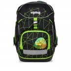 Schulranzen Pack Lumi Edition Set 6-teilig Modell 2025 CyBär Race, Farbe: schwarz, Marke: Ergobag, EAN: 4057081200696, Abmessungen in cm: 28x40x25, Bild 2 von 8