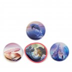 Schulranzen Cubo Lumi Edition Set 5-teilig Modell 2025 PerlentauchBär, Farbe: flieder/lila, Marke: Ergobag, EAN: 4057081192205, Abmessungen in cm: 28x38x25, Bild 8 von 8