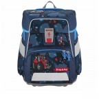 Schulranzen Space Set 5-teilig Tractor Freddy, Farbe: blau/petrol, Marke: Step by Step, EAN: 4047443524898, Abmessungen in cm: 28x37x20, Bild 2 von 14
