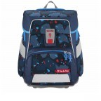 Schulranzen Space Set 5-teilig Tractor Freddy, Farbe: blau/petrol, Marke: Step by Step, EAN: 4047443524898, Abmessungen in cm: 28x37x20, Bild 4 von 14