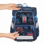 Schulranzen Space Set 5-teilig Tractor Freddy, Farbe: blau/petrol, Marke: Step by Step, EAN: 4047443524898, Abmessungen in cm: 28x37x20, Bild 3 von 14