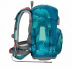 Schulranzen Cloud Set 5-teilig Dog Basty, Farbe: blau/petrol, Marke: Step by Step, EAN: 4047443525017, Abmessungen in cm: 28x37.5x20, Bild 5 von 14