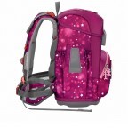 Schulranzen Cloud Set 5-teilig Sweet Unicorn Nuala, Farbe: rot/weinrot, Marke: Step by Step, EAN: 4047443525024, Abmessungen in cm: 28x37.5x20, Bild 5 von 14