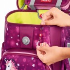 Schulranzen Cloud Set 5-teilig Sweet Unicorn Nuala, Farbe: rot/weinrot, Marke: Step by Step, EAN: 4047443525024, Abmessungen in cm: 28x37.5x20, Bild 10 von 14