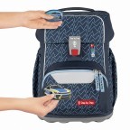 Schulranzen Basis Set 4-teilig Blue Lines, Farbe: blau/petrol, Marke: Step by Step, EAN: 4047443527295, Abmessungen in cm: 28x41x20, Bild 2 von 13