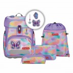 Schulranzen Cloud Flash Set 5-teilig Butterfly Luna, Farbe: flieder/lila, Marke: Step by Step, EAN: 4047443525055, Abmessungen in cm: 28x37.5x20, Bild 1 von 14