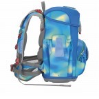 Schulranzen Cloud Flash Set 5-teilig Ninja Zazu, Farbe: blau/petrol, Marke: Step by Step, EAN: 4047443525062, Abmessungen in cm: 28x37.5x20, Bild 5 von 14