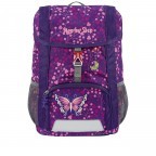 Kinderrucksack Kid Shine Set 3-teilig Butterfly Night Ina, Farbe: rosa/pink, Marke: Step by Step, EAN: 4047443491954, Abmessungen in cm: 26x35x17, Bild 2 von 8
