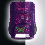 Kinderrucksack Kid Shine Set 3-teilig Butterfly Night Ina, Farbe: rosa/pink, Marke: Step by Step, EAN: 4047443491954, Abmessungen in cm: 26x35x17, Bild 8 von 8