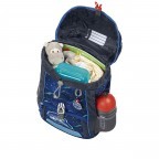 Kinderrucksack Kid Reflect Set 3-teilig Star Shuttle Elio, Farbe: blau/petrol, Marke: Step by Step, EAN: 4047443491985, Abmessungen in cm: 26x35x17, Bild 4 von 8