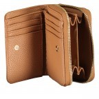 Geldbörse Sleek Petite Cognac, Farbe: cognac, Marke: Hey Marly, EAN: 4262484650409, Abmessungen in cm: 11.5x8.5x3.5, Bild 4 von 4
