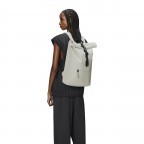 Rucksack Rolltop mit Laptopfach 16 Zoll Matrix, Farbe: beige, Marke: Rains, EAN: 5711747603397, Abmessungen in cm: 32x48x11, Bild 3 von 5