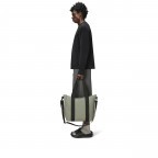 Shopper Tote Bag Mini Drift, Farbe: grau, Marke: Rains, EAN: 5711747603731, Abmessungen in cm: 35x36x13, Bild 3 von 4