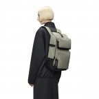 Rucksack Trail Cargo Backpack mit Laptopfach 13 Zoll Drift, Farbe: grau, Marke: Rains, EAN: 5711747604059, Abmessungen in cm: 26x45x12, Bild 3 von 5
