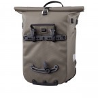 Fahrradtasche / Rucksack Vario Volumen 20 Liter Dark Sand, Farbe: taupe/khaki, Marke: Ortlieb, EAN: 4013051059480, Abmessungen in cm: 31x45x18, Bild 2 von 8