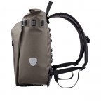 Fahrradtasche / Rucksack Vario Volumen 20 Liter Dark Sand, Farbe: taupe/khaki, Marke: Ortlieb, EAN: 4013051059480, Abmessungen in cm: 31x45x18, Bild 3 von 8