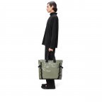 Shopper Sibu Drift, Farbe: grau, Marke: Rains, EAN: 5711747604356, Abmessungen in cm: 51.5x42x20, Bild 3 von 5