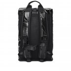 Rucksack Sibu Rolltop mit Laptopfach 13 Zoll Black, Farbe: schwarz, Marke: Rains, EAN: 5711747571450, Abmessungen in cm: 30x46x12, Bild 2 von 5