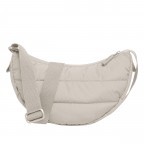 Beuteltasche Puffer Moon Bag Small Monochrome Scallop, Farbe: beige, Marke: Got Bag, EAN: 4262457050236, Abmessungen in cm: 32x18x9, Bild 3 von 7