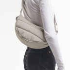 Beuteltasche Puffer Moon Bag Small Monochrome Scallop, Farbe: beige, Marke: Got Bag, EAN: 4262457050236, Abmessungen in cm: 32x18x9, Bild 6 von 7