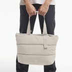 Shopper Puffer Tote Bag Monochrome Scallop, Farbe: beige, Marke: Got Bag, EAN: 4262457051585, Abmessungen in cm: 51x34x14, Bild 7 von 8
