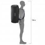 Reisetasche Duffle Lite auch als Rucksack nutzbar Volumen 60 Liter Black, Farbe: schwarz, Marke: Ortlieb, EAN: 4013051059886, Abmessungen in cm: 28x29x35, Bild 6 von 11