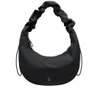 Beuteltasche Moon Bag Ruffle Monochrome Black, Farbe: schwarz, Marke: Got Bag, EAN: 4262457051912, Abmessungen in cm: 40x22x15.5, Bild 1 von 10