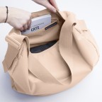 Beuteltasche Curved Bag Monochrome Pearl, Farbe: beige, Marke: Got Bag, EAN: 4262457052186, Abmessungen in cm: 46x36x15, Bild 6 von 7