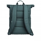 Rucksack Rolltop Easy Monochrome Sea Teal, Farbe: blau/petrol, Marke: Got Bag, EAN: 4262457052230, Abmessungen in cm: 30x42x15, Bild 4 von 10