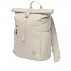 Rucksack Rolltop Easy Small Soft Shell, Farbe: beige, Marke: Got Bag, EAN: 4262457052315, Abmessungen in cm: 27x40x13, Bild 2 von 10
