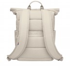 Rucksack Rolltop Easy Small Soft Shell, Farbe: beige, Marke: Got Bag, EAN: 4262457052315, Abmessungen in cm: 27x40x13, Bild 4 von 10