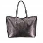 Shopper Metallic Anthra, Farbe: anthrazit, Marke: Hausfelder Manufaktur, EAN: 4065646023161, Abmessungen in cm: 37x29.5x11.5, Bild 3 von 5