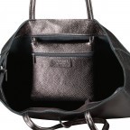Shopper Metallic Anthra, Farbe: anthrazit, Marke: Hausfelder Manufaktur, EAN: 4065646023161, Abmessungen in cm: 37x29.5x11.5, Bild 5 von 5