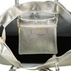 Shopper Metallic Gold, Farbe: metallic, Marke: Hausfelder Manufaktur, EAN: 4065646023178, Abmessungen in cm: 37x29.5x11.5, Bild 5 von 5