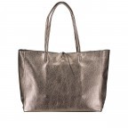 Shopper Metallic Bronze, Farbe: metallic, Marke: Hausfelder Manufaktur, EAN: 4065646023185, Abmessungen in cm: 37x29.5x11.5, Bild 3 von 5