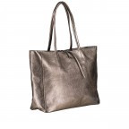 Shopper Metallic Bronze, Farbe: metallic, Marke: Hausfelder Manufaktur, EAN: 4065646023185, Abmessungen in cm: 37x29.5x11.5, Bild 2 von 5