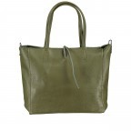 Handtasche Dollaro Oliv, Farbe: grün/oliv, Marke: Hausfelder Manufaktur, EAN: 4065646023246, Abmessungen in cm: 23.5x23x8, Bild 3 von 7