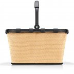 Einkaufskorb Carrybag Raffia Black, Farbe: cognac, Marke: Reisenthel, EAN: 4012013741500, Abmessungen in cm: 48x29x28, Bild 2 von 5