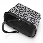 Einkaufskorb Carrybag Frame Leo Nero, Farbe: grau, Marke: Reisenthel, EAN: 4012013741425, Abmessungen in cm: 48x49x28, Bild 3 von 4