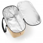 Einkaufstasche Coolerbag Raffia Black, Farbe: cognac, Marke: Reisenthel, EAN: 4012013742316, Abmessungen in cm: 44.5x24.5x25, Bild 3 von 3