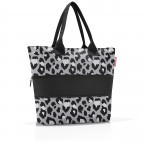 Shopper E1 Leo Nero, Farbe: grau, Marke: Reisenthel, EAN: 4012013741852, Abmessungen in cm: 50x26.5x16.5, Bild 2 von 3