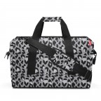 Reisetasche Allrounder L Leo Nero, Farbe: grau, Marke: Reisenthel, EAN: 4012013741890, Abmessungen in cm: 48x39.5x29, Bild 2 von 6