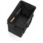 Reisetasche Allrounder L Glossy Dots Black, Farbe: schwarz, Marke: Reisenthel, EAN: 4012013741722, Abmessungen in cm: 48x39.5x29, Bild 2 von 2