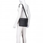 Umhängetasche Torino Black, Farbe: schwarz, Marke: Guess, EAN: 7626741087037, Abmessungen in cm: 22.5x22.5x6, Bild 4 von 6